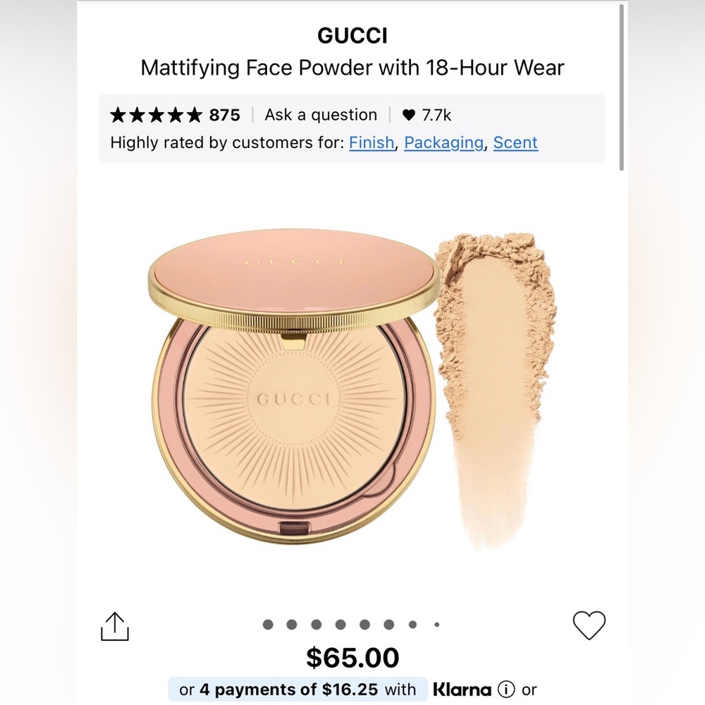 Gucci Matte Powder